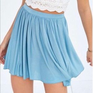 Urban Outfitters | light blue mini skirt
